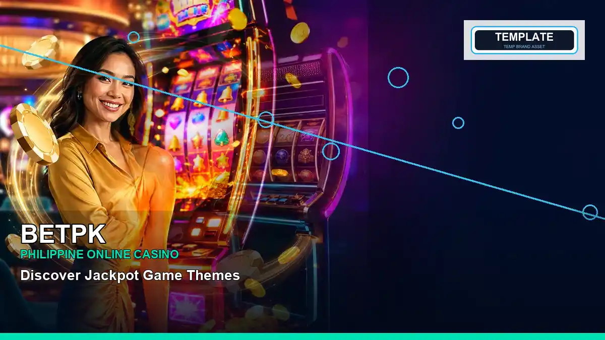 BETPK duo online Slots scene featuring an adult Filipina casino host in a left-focused composition